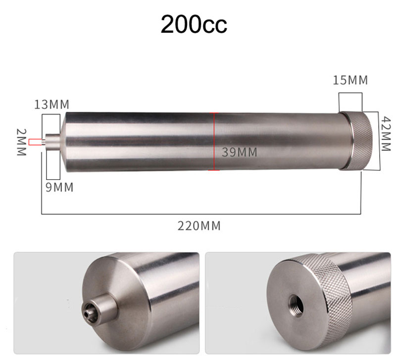 Stainless Steel Glue dispensing Syringe | ANMAI Industry