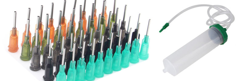 dispensing syringe tips
