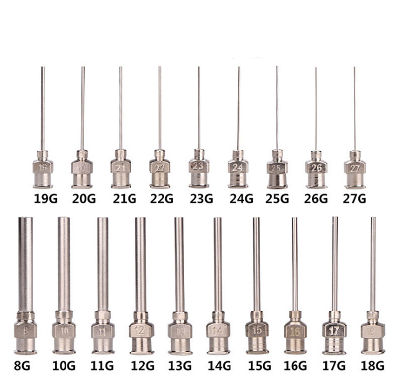 Stainless Steel 1 Inch Blunt Needle Tip