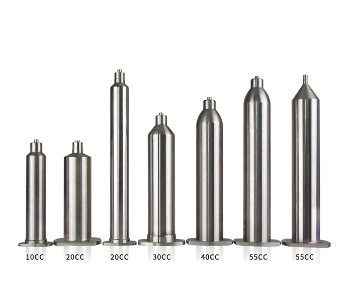 Japanese type stainless steel glue syringe